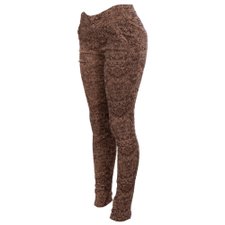 Calça Cotton Jeans Rendada Tecido Reforçado Calça Cotton Jeans Rendada Tecido Reforçado