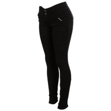Calça Cotton Jeans Rendada Tecido Reforçado Calça Cotton Jeans Rendada Tecido Reforçado