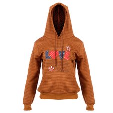 Moletom Capuz Canguru Estampa com Strass Moletom Capuz Canguru Estampa com Strass