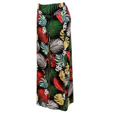 Short Saia Longa Floral Elástica Short Saia Longa Floral Elástica