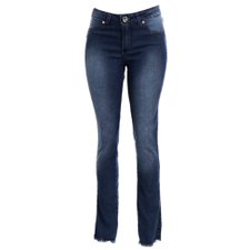 Calça Jeans Skinny Capri com Lavagem Slim Calça Jeans Skinny Capri com Lavagem Slim