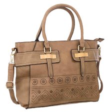 Bolsa De Ombro Estampa Étnica Detalhes Dourados Bolsa De Ombro Estampa Étnica Detalhes Dourados