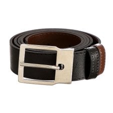 Cinto Masculino Liso com Fivela Prateada Cinto Masculino Liso com Fivela Prateada