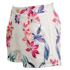 Short Com Estampa Floral Short Com Estampa Floral