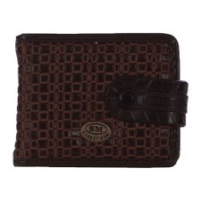 Carteira Masculina Com Detalhes Dourados Slim Carteira Masculina Com Detalhes Dourados Slim