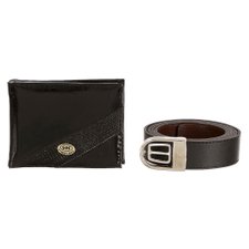 Kit Cinto Liso E Cateira Masculina Kit Cinto Liso E Cateira Masculina