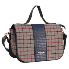 Bolsa Feminina De Mão Ou Transversal Xadrez Grid Bolsa Feminina De Mão Ou Transversal Xadrez Grid
