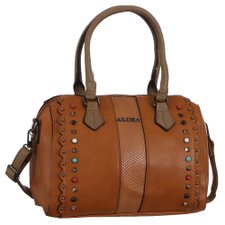Bolsa De Ombro Com Spikes E Tachas Coloridas Bolsa De Ombro Com Spikes E Tachas Coloridas