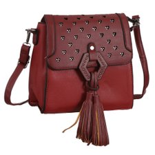 Bolsa Transversal Feminina Com Detalhes De Coração Em Strass Bolsa Transversal Feminina Com Detalhes De Coração Em Strass
