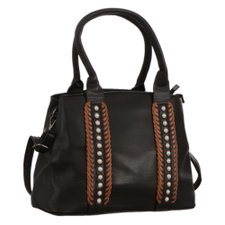 Bolsa De Ombro Detalhes Em Pérolas E Trançado Bolsa De Ombro Detalhes Em Pérolas E Trançado