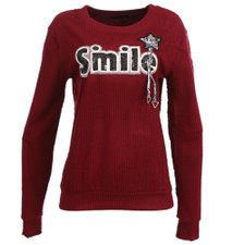 Blusa Manga Longa Com Bordado E Detalhe De Fita Blusa Manga Longa Com Bordado E Detalhe De Fita