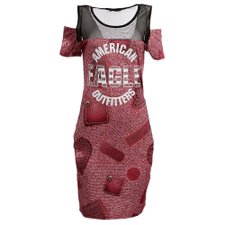 Vestido Estonado Com Decote Em Tule Vestido Estonado Com Decote Em Tule