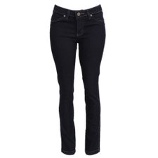 Calça Jeans Lisa Com Barra Desfiada Calça Jeans Lisa Com Barra Desfiada
