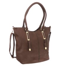Bolsa Feminina Totem Com Detalhes Metálicos Bolsa Feminina Totem Com Detalhes Metálicos