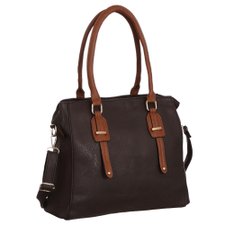 Bolsa Ombro Com Detalhes Metálicos E Alça Removível Bolsa Ombro Com Detalhes Metálicos E Alça Removível