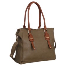 Bolsa Ombro Com Detalhes Metálicos E Alça Removível Bolsa Ombro Com Detalhes Metálicos E Alça Removível