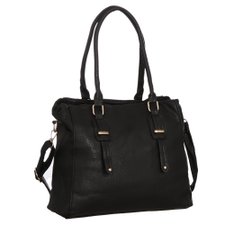 Bolsa Ombro Com Detalhes Metálicos E Alça Removível Bolsa Ombro Com Detalhes Metálicos E Alça Removível
