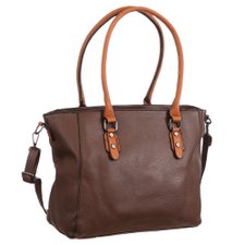 Bolsa De Ombro Com Detalhes Metálicos Na Cor Chumbo Bolsa De Ombro Com Detalhes Metálicos Na Cor Chumbo