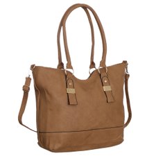 Bolsa Feminina De Ombro Com Detalhes Metálicos Bolsa Feminina De Ombro Com Detalhes Metálicos