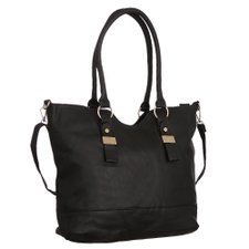 Bolsa Feminina De Ombro Com Detalhes Metálicos Bolsa Feminina De Ombro Com Detalhes Metálicos