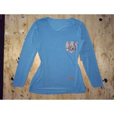 Blusa Com Bolso Em Paete Manga Longa Compre Agora Feira Da