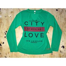 Blusa Manga Longa Estampada Gola Choker Blusa Manga Longa Estampada Gola Choker