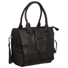 Bolsa De Ombro Lisa Com Detalhes Metálicos Bolsa De Ombro Lisa Com Detalhes Metálicos
