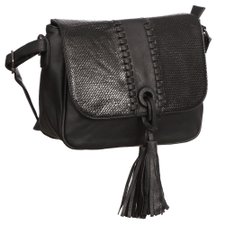 Bolsa Feminina Transversal Com Estampa Animal Print E Tassel Bolsa Feminina Transversal Com Estampa Animal Print E Tassel