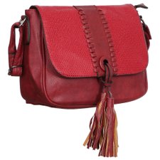 Bolsa Feminina Transversal Com Estampa Animal Print E Tassel Bolsa Feminina Transversal Com Estampa Animal Print E Tassel