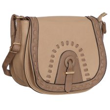 Bolsa Feminina Transversal Arredondada Com Trançados Bolsa Feminina Transversal Arredondada Com Trançados
