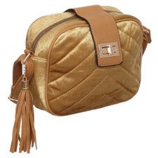 Bolsa Clutch De Veludo Com Matelassê E Tassel Bolsa Clutch De Veludo Com Matelassê E Tassel