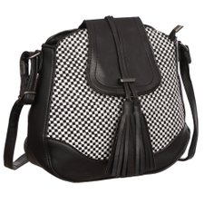Bolsa Transversal Trançada Feminina E Tassel Bolsa Transversal Trançada Feminina E Tassel