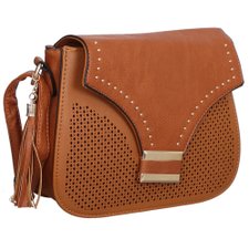 Bolsa Transversal Com Vazados E tachas Douradas Bolsa Transversal Com Vazados E tachas Douradas
