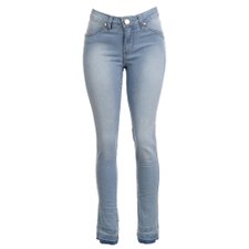 Calça Jeans Com Cintura Alta Calça Jeans Com Cintura Alta