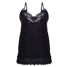 Blusa Regata Alça Fina Rendada Blusa Regata Alça Fina Rendada