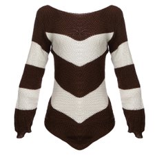 Blusa Feminina Tricot Lã Bicuda (Único) Blusa Feminina Tricot Lã Bicuda (Único)