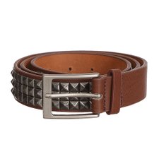 Cinto Com Spikes E Fivela Prata Cinto Com Spikes E Fivela Prata