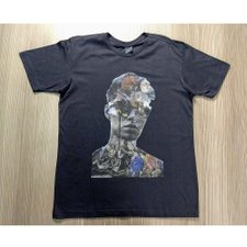 Camiseta Estampada Manga Curta Masculina Camiseta Estampada Manga Curta Masculina