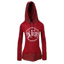 Blusa Fake Duas Peças Com Estampa Xadrez Blusa Fake Duas Peças Com Estampa Xadrez