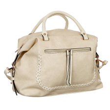 Bolsa De Mão Feminina Com Detalhes Trançados Bolsa De Mão Feminina Com Detalhes Trançados