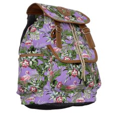 Mochila Têxtil Escolar Feminina Estampa Animal Mochila Têxtil Escolar Feminina Estampa Animal