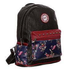 Mochila Com Alto Relevo E Estampa De Flamingo Mochila Com Alto Relevo E Estampa De Flamingo