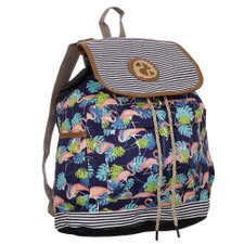 Mochila Escolar Têxtil Feminina Estampada Mochila Escolar Têxtil Feminina Estampada