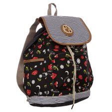 Mochila Escolar Têxtil Feminina Estampada Mochila Escolar Têxtil Feminina Estampada