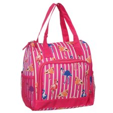 Bolsa Térmica Pink Feminina Estampada Com Alça Dupla Bolsa Térmica Pink Feminina Estampada Com Alça Dupla