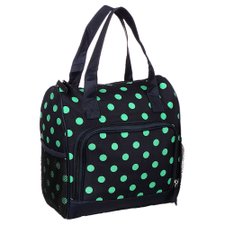 Bolsa Térmica Azul Escuro Estampada Com Alça Dupla Bolsa Térmica Azul Escuro Estampada Com Alça Dupla