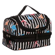 Bolsa Térmica Preta E Branca Feminina Estampada Bolsa Térmica Preta E Branca Feminina Estampada