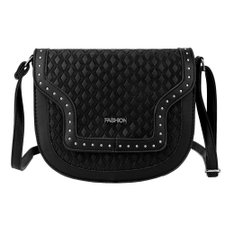 Bolsa Transversal Alto Relevo Com Tachas Bolsa Transversal Alto Relevo Com Tachas