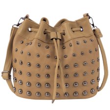 Bolsa Saco Luxo Transversal Com Tachas Bolsa Saco Luxo Transversal Com Tachas