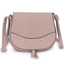 Bolsa Feminina Transversal Alto Relevo Com Spikes E Tachas Bolsa Feminina Transversal Alto Relevo Com Spikes E Tachas